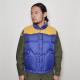 Crescent Down Works��US/Leather Yoke Down Vest�ʥ��쥻��ȥ�����ߥ��� ������٥��ȡ˥֥롼 [n-8674]