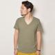Alternative Apparel/Heathered V-Neck T-Shirt�ʥ��륿�ͥ��ƥ��֥��ѥ�� V�ͥå�T����ġ˥إ������꡼�� [n-9088]