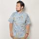 Reyn Spooner/B.D. Aloha Shirt/Polynesian Vintageʥ쥤󥹥סʡ ϥġ˥å֥롼 [n-9268]