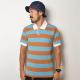 Alternative Apparel/S/S Border Polo Shirt�ʥ��륿�ͥ��ƥ��֥��ѥ�� �ܡ������ݥ�����ġ˥饤�ȥ֥롼�ߥ֥饦�� [n-9275]