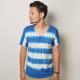 HanesUS/S/S Tie Dye Border V-Neck T-Shirtʥإ VͥåTġ˥֥롼ߥۥ磻 [n-9318]