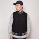 GB Sports by Golden Bear��US/Melton Varsity Vest�ʥ�����ǥ�٥����ߥ��� ���ȥ�٥��ȡ˥֥�å� [n-9480]
