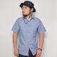 Zig-Zag Man/Chopper Chambray Shirtʥޥ ֥졼ġ [a-0100]
