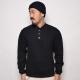 Camber/X-Treme Jersey 3 Button Henley�ʥ����С� �إӡ��������ȥإ�꡼�ͥå��˥֥�å� [a-0712]