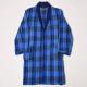 Checked Wool Gown Coat(å륬󥳡)ͥӡߥ֥롼/F [u-9470]