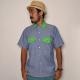 Red KapUS/Bandana Flap Chambray Shirtʥåɥåסߥ ġ˥饤ȥ֥롼ߥ꡼ [n-7095]