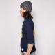 Champion/3/4Sleeve Football T-Shirtʥԥ եåȥܡTġ˥ͥӡ [a-0706]