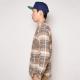 Five BrotherUS/Stand Collar Heavy Flannel Shirts(ե֥֥饶ߥ ɥ顼ͥ륷)֥饦ߥۥ磻 [a-1213]