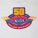 NHRA/50th Anniversary T-shirt�ʥ��̥����������륨��T����ġ˥ۥ磻�� [n-4083]