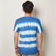 HanesUS/S/S Tie Dye Border V-Neck T-Shirtʥإ VͥåTġ˥֥롼ߥۥ磻 [n-9318]