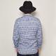 Vans/Travers Ikat Stripe Oxford ShirtsʥХ åȥȥ饤ץåġ˥֥롼 [n-9884]