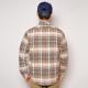 Five BrotherUS/Stand Collar Heavy Flannel Shirts(ե֥֥饶ߥ ɥ顼ͥ륷)֥饦ߥۥ磻 [a-1213]