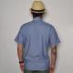 Red Kap��US/Mexican Rug Flap Chambray Shirt�ʥ�åɥ���åסߥ��� �����)�饤�ȥ֥롼�ߥС�����ǥ��� [n-7063]