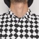 Cut-Rate/S/S Diamond Checker Shirt�ʥ��åȥ쥤�� �����å�������ġ˥ۥ磻�ȡߥ֥�å� [n-9124]