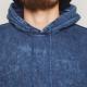 American Tie Dye Factory/Acid Wash Pullover Hoodie（アメリカンタイダイファクトリー アシッドウォッシュパーカー）ブルー [n-9816]|スウェットシ
