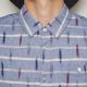 Vans/Travers Ikat Stripe Oxford ShirtsʥХ åȥȥ饤ץåġ˥֥롼 [n-9884]