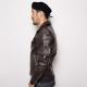 Vanson��US/9C Customized Riders Jacket(�Х󥽥�ߥ��� �饤���������㥱�å�)�֥饦�� [a-0468]