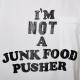 70-80's Replica/Junk Food Pocket T-Shirt�ʥ�ץꥫ ����󥯥ա���T����ġ˥ۥ磻�� [a-1046]