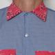Red Kap��US/Bandana Flap Chambray Shirt�ʥ�åɥ���åסߥ��� ����ġ˥饤�ȥ֥롼�ߥ�å� [n-7096]