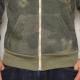 Alternative Apparel/Heathered Zip Hoodie（オルタネイティブアパレル スウェットパーカー）カモフラージュ [n-9823]|スウェットシャツ