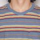 Vans/Breman Border T-Shirt（バンズ マルチボーダーTシャツ）ブルーマルチ [a-1092]|プリント Ｔシャツ|ショートスリーブTシャツ