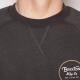 Brixton/Wheeler Crew Neck Sweat（ブリクストン クルーネックスウェット）ウォッシュドブラック [a-1191]|スウェットシャツ