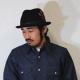 Dorfman Pacific Company/Fedora Hat/Black/Feather [n-3332]|ハット|キャップ&ハット