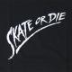Syndicate Barber Shop/Skate or Die T-shirt（シンジケートバーバーショップ Tシャツ）ブラック [n-4257]|プリント Ｔシャツ|ショートスリーブTシャツ