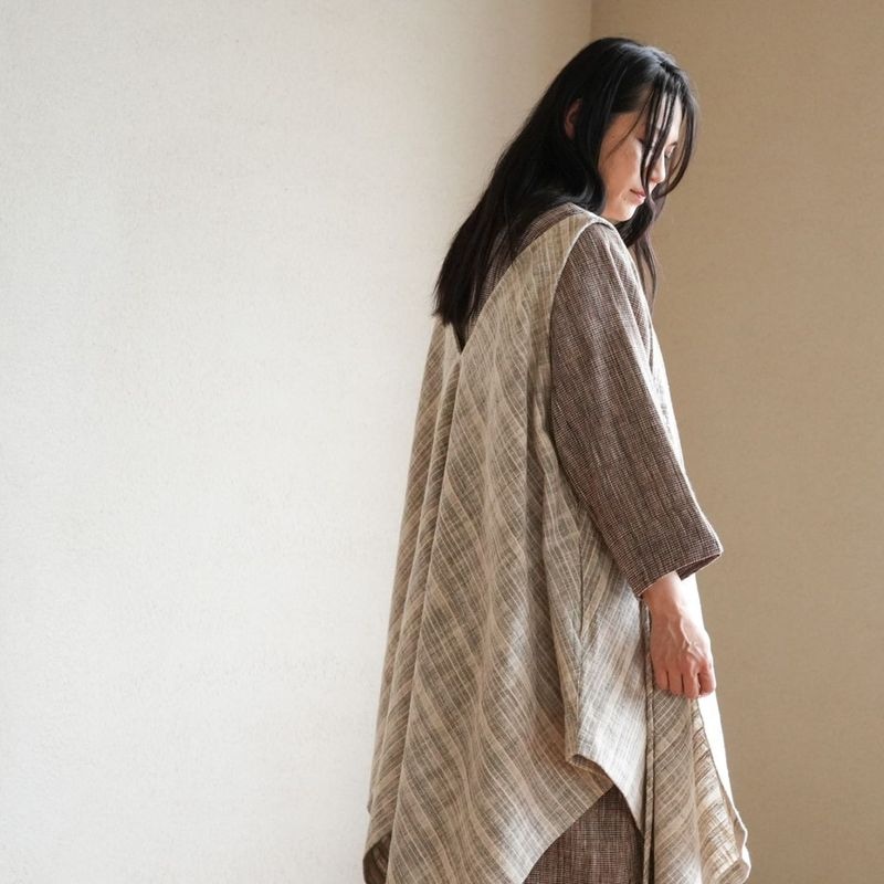 【うさと】ヘンプの羽織り うさと】ヘンプの羽織り ヘンプ（大麻）の服 | Usaato うさと