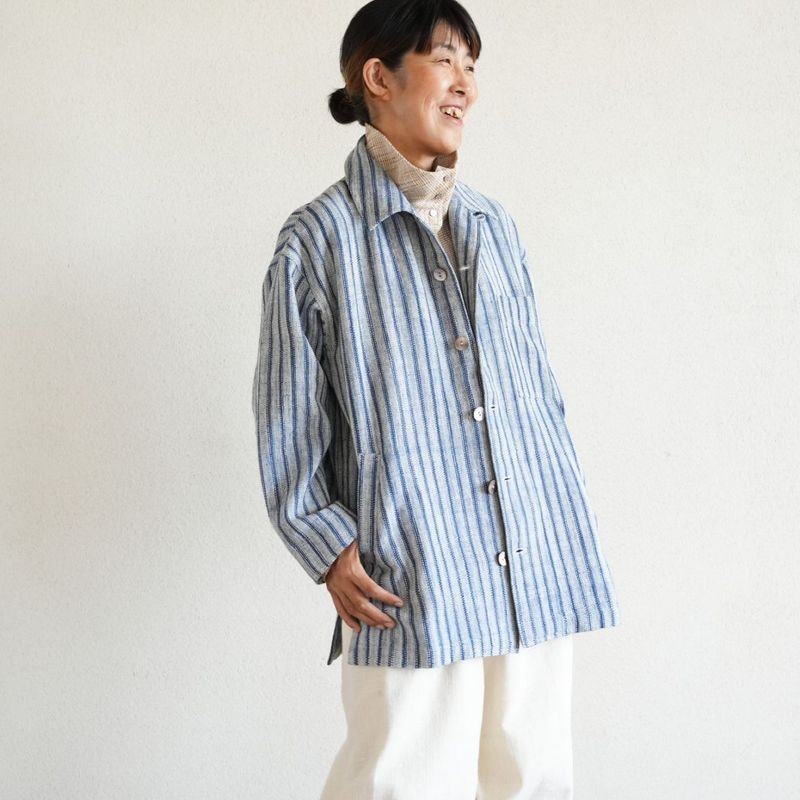 うさとのケープ　藍染め 染めから選ぶ,Indigo dyes（藍染め） | Usaatoオンラインショップ