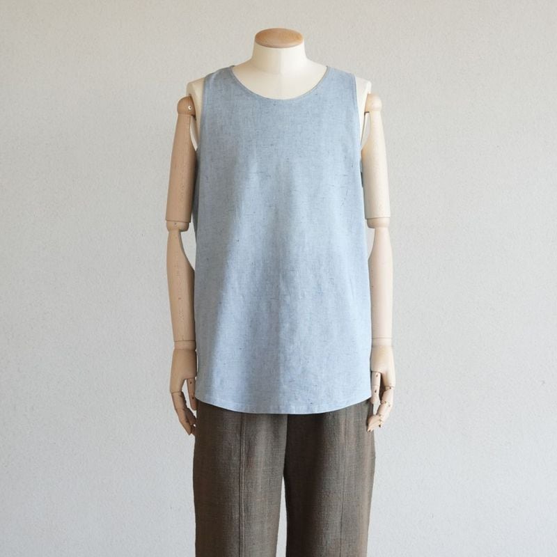 うさとの服　藍染め　ジャケット　M~L うさとの服 藍染め ジャケット M~L レディース