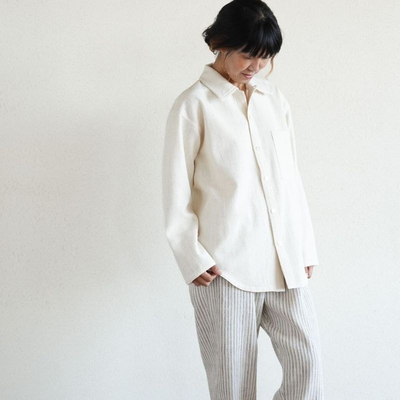 うさとの服　ジャケット　オフホワイト　サイズ6 綿 カテゴリーから選ぶ,トップス,ジャケット | Usaatoオンライン