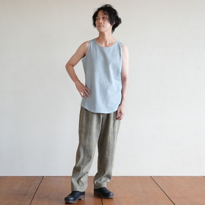 usaato うさとの服 Cotton Indigo Dyes 藍染め パンツ usaato うさとの服 Cotton Indigo Dyes 藍染め パンツ 2023