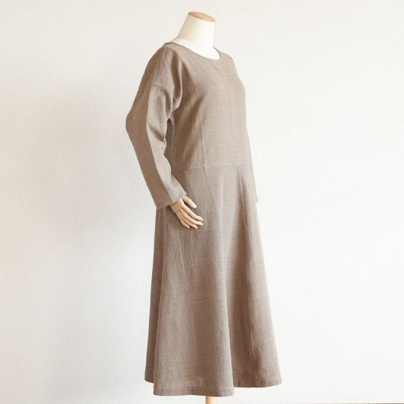 うさと⭐︎キャミワンピース バックオープンジャガードキャミワンピース（膝丈/ミディ丈