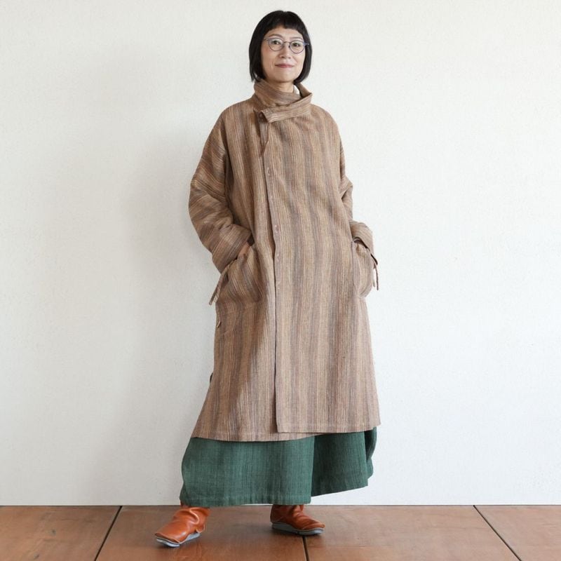 うさとの服 usaato 網代織りのコート Usaatoオンラインショップ