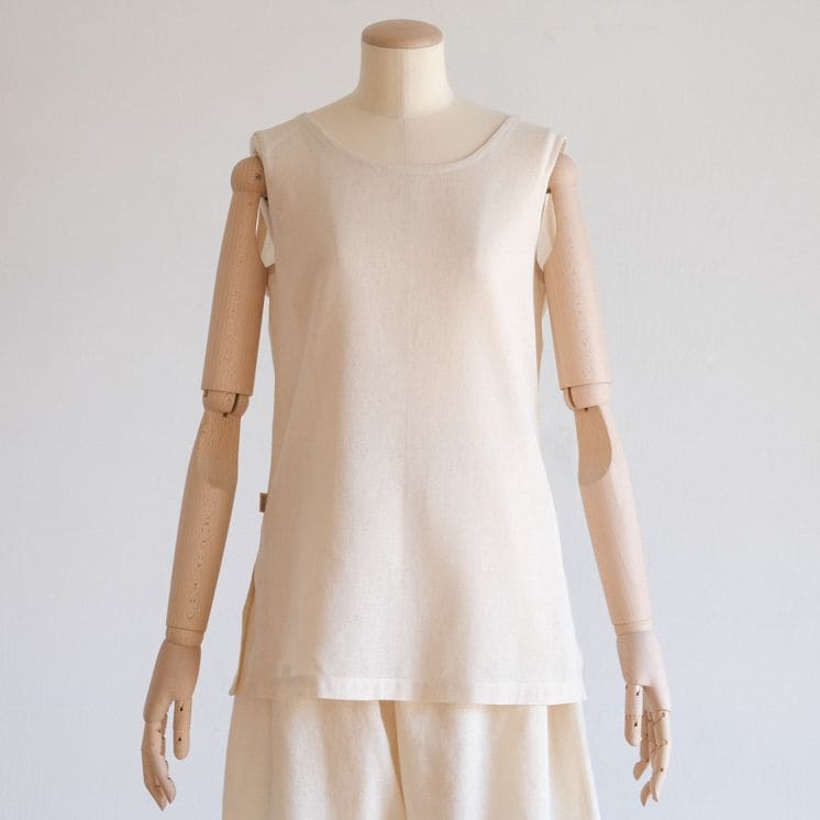 機械織りインナートップスsize2