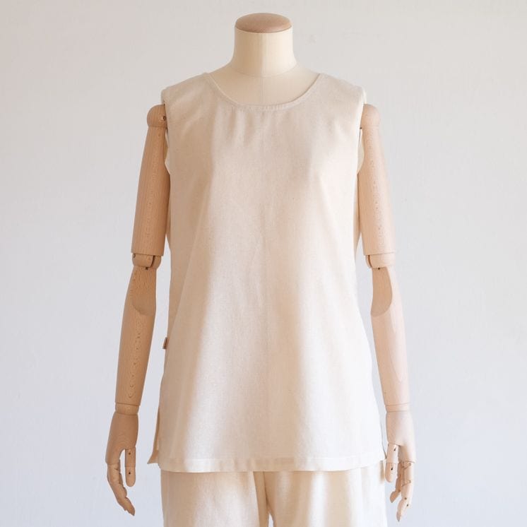 機械織りインナートップスsize6