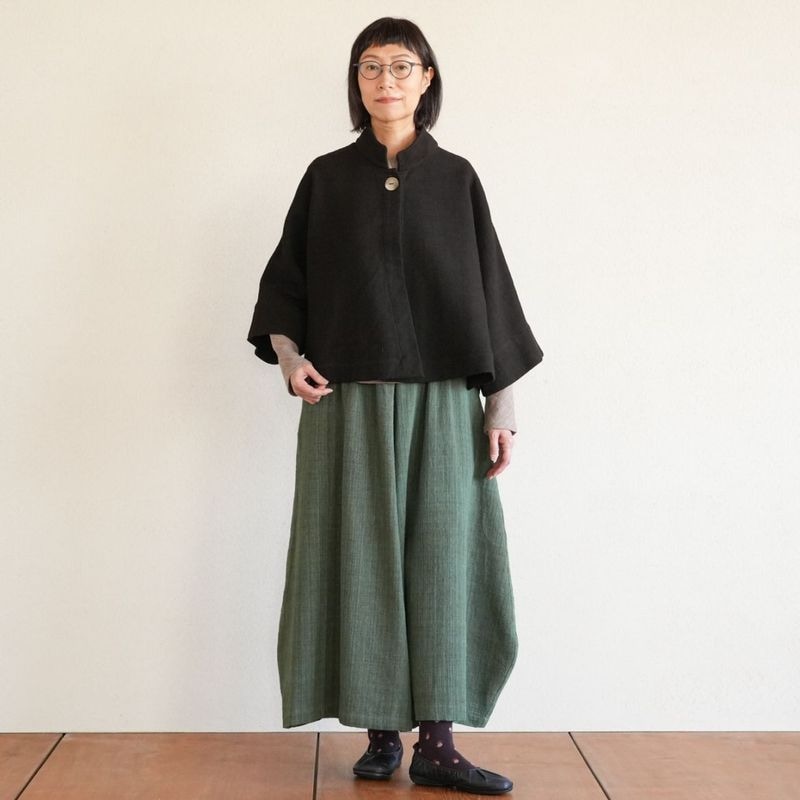 うさとの服　ジャケット　オフホワイト　サイズ6 綿 うさとの服 ジャケット オフホワイト サイズ6 綿 うさとの服