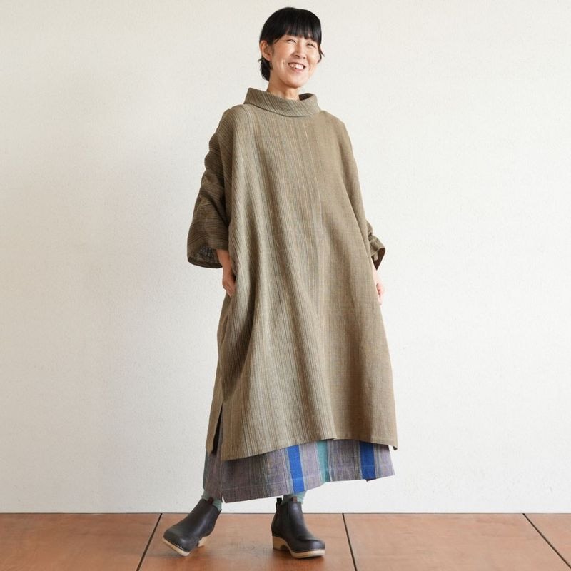 ロングプルオーバーsize2