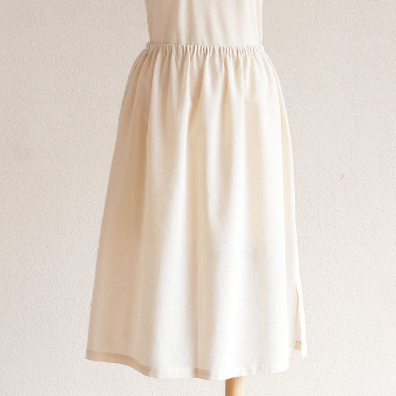 機械織りインナーペチスカートsize6