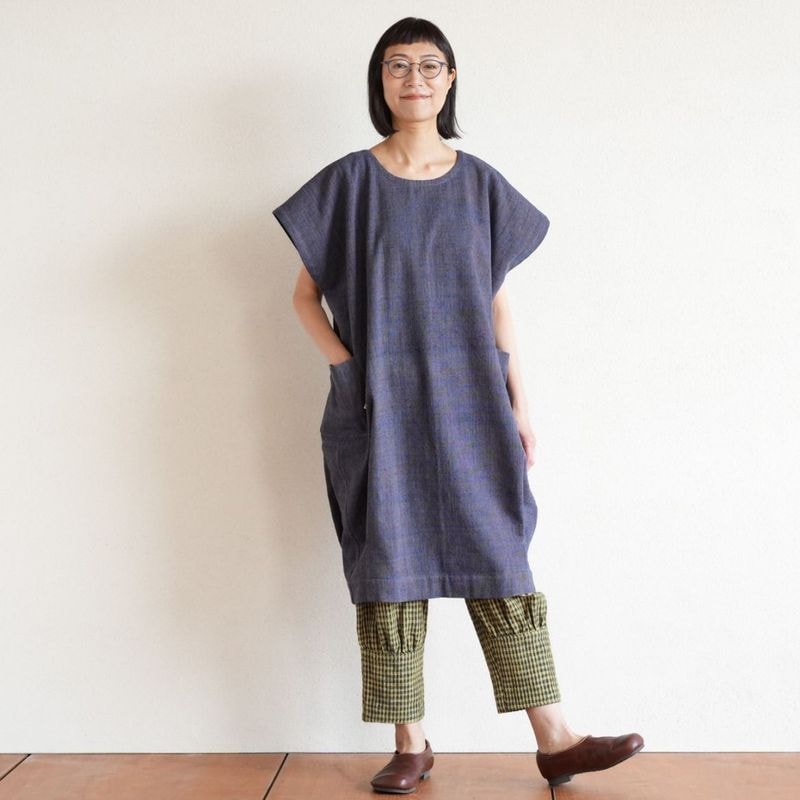 ロングプルオーバーsizeF