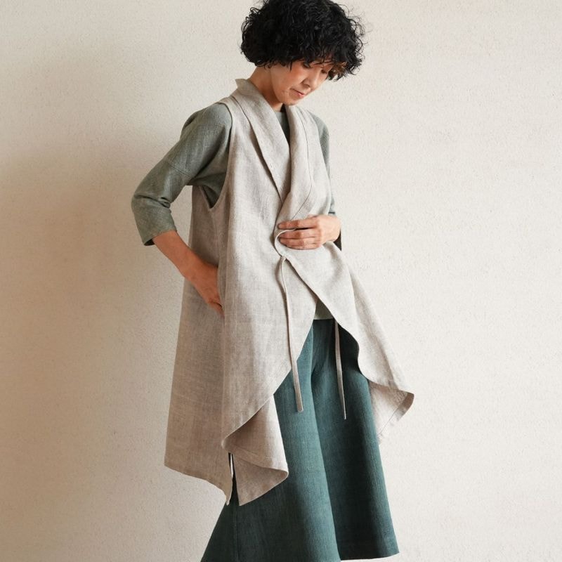 うさとの服　ロングベスト カテゴリーから選ぶ,ロングアイテム,ロングベスト | Usaatoオンライン