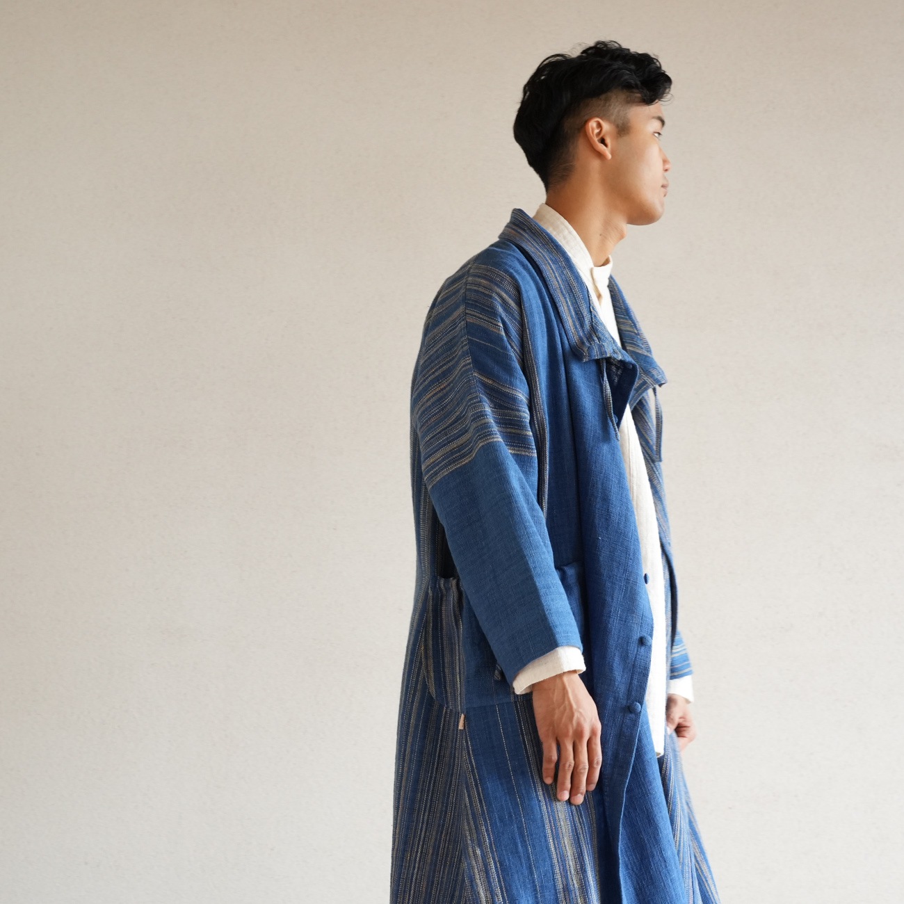 うさと　usaato はおりジャケットsize6 草木染め＆藍染め はおりジャケットsizeF | 新商品 | Usaatoオンラインショップ