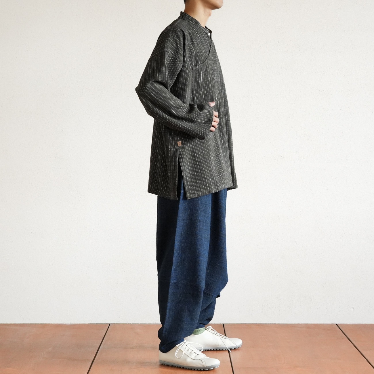 ツチ　美品　うさとの服　usaato 長袖プルオーバー うーさんシャツsize8 | 大柄な方へ | Usaatoオンラインショップ