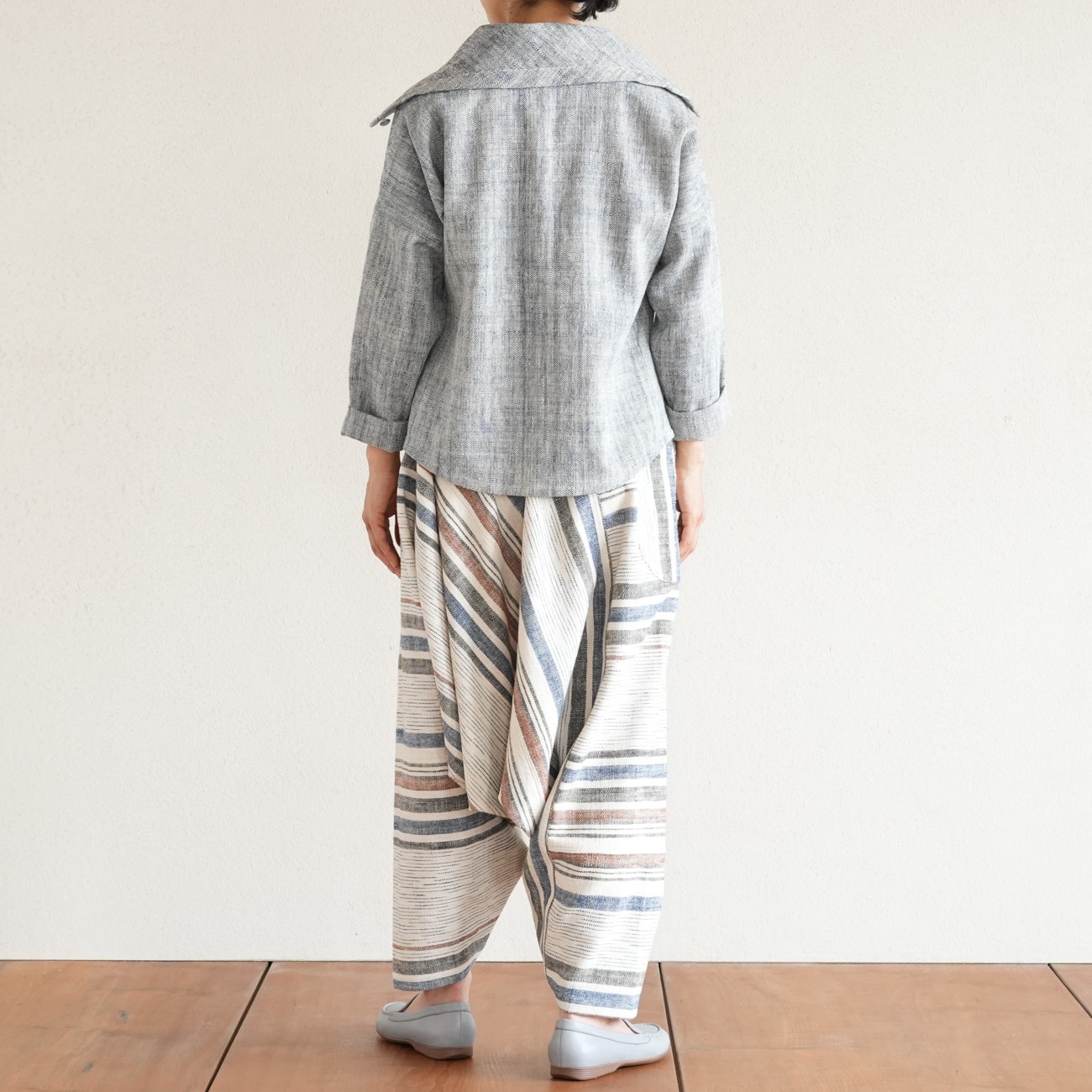 うさとの服 ムササビパンツ size8 草木染め＆藍染め ムササビsizeF | 新商品 | Usaatoオンラインショップ