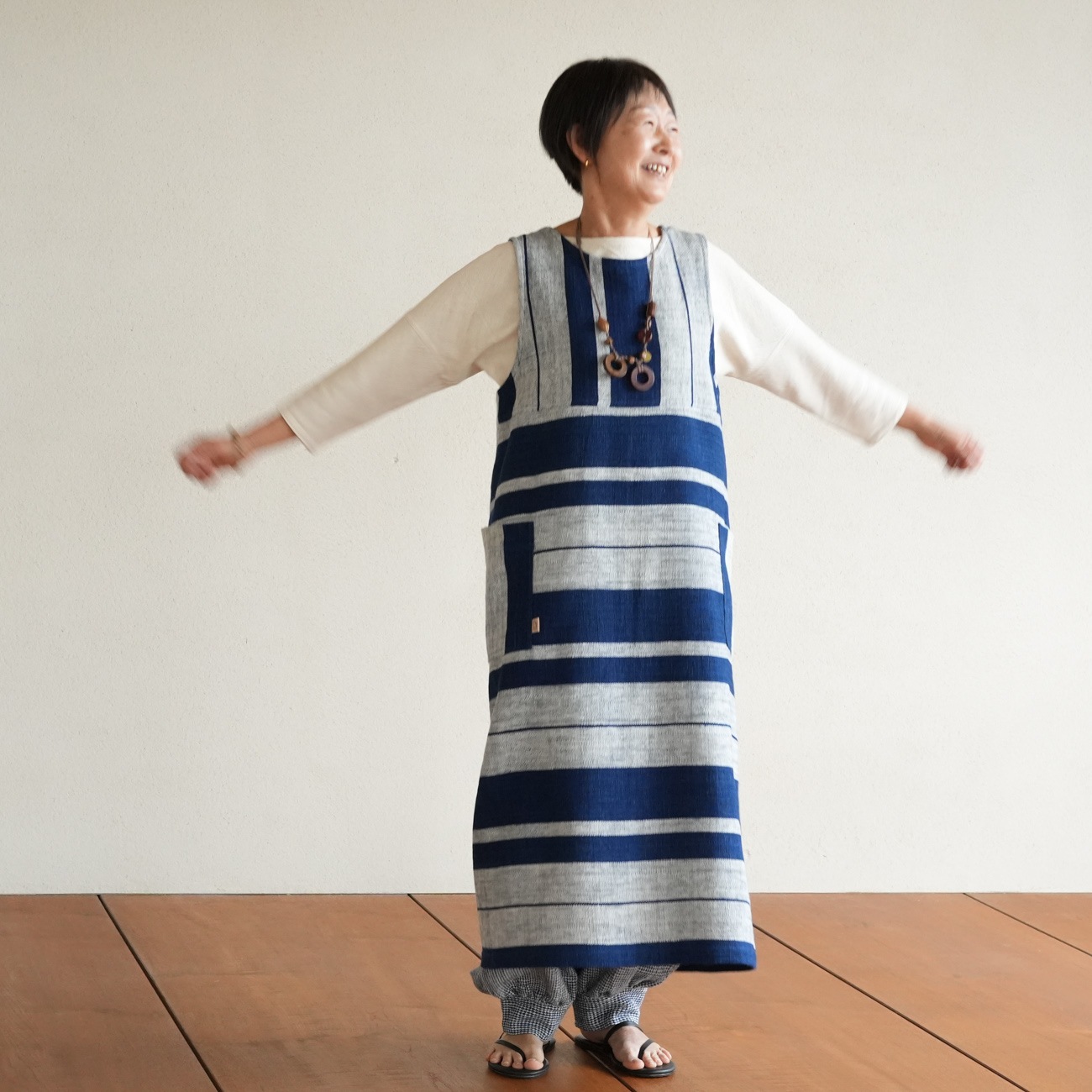 ロングエプロンsizeF | 新商品 | Usaatoオンラインショップ