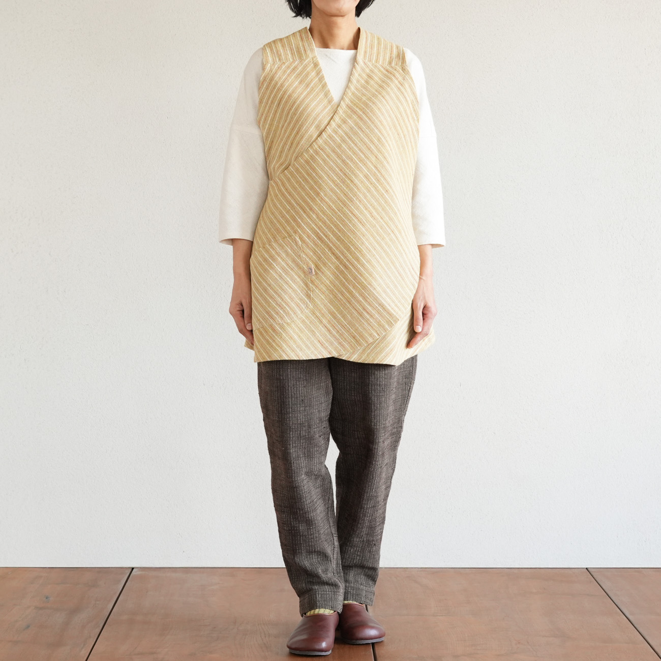 うさとの服　腰巻き　三日月エプロン うさとの服 大人気！三日月エプロンsizeF - メルカリ