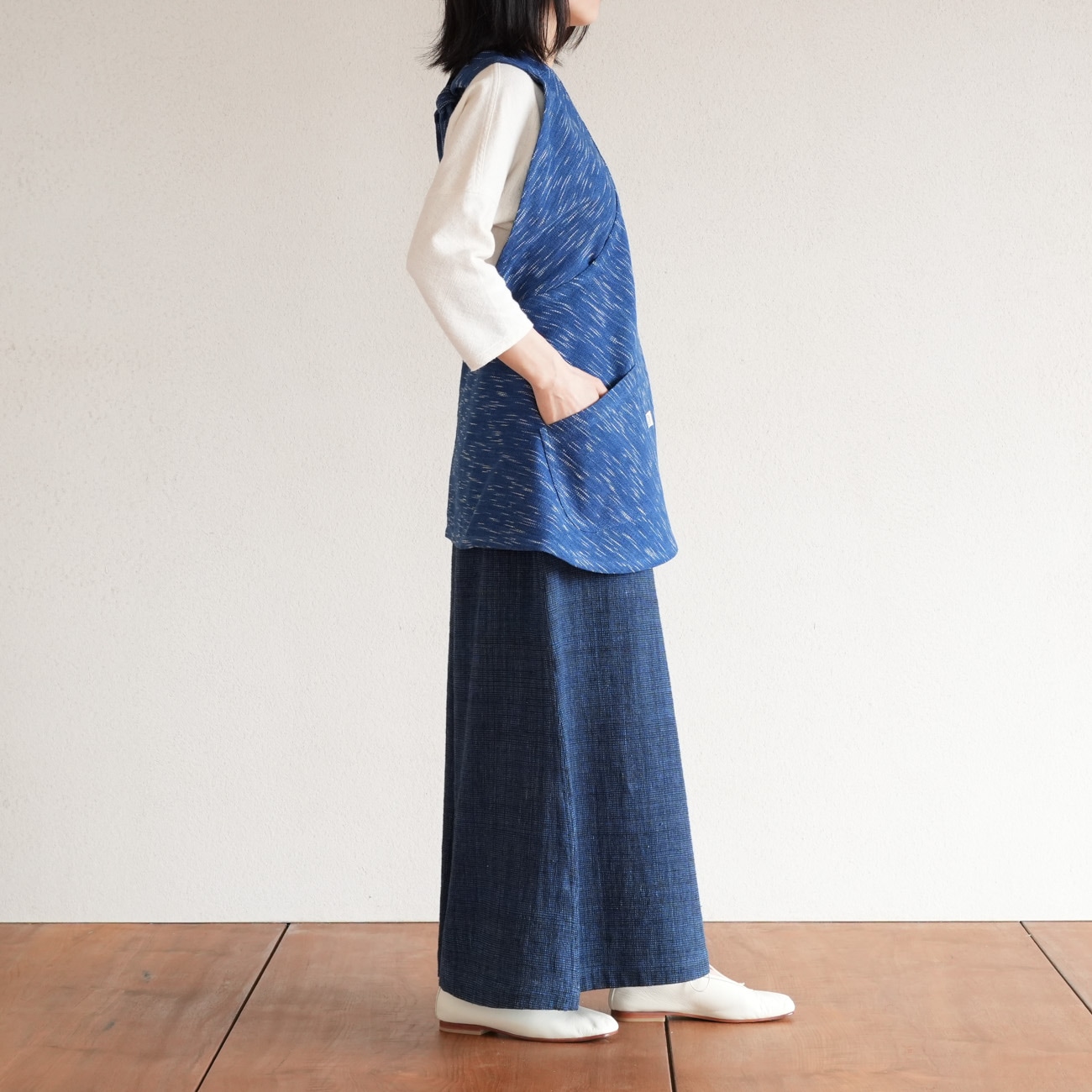 三日月エプロンsizeF | すべての商品 | Usaatoオンラインショップ