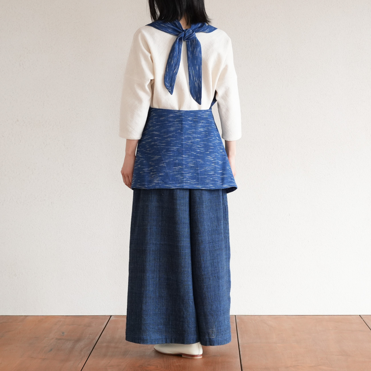 うさとの服　三日月エプロン　ベスト　usaato 三日月エプロンsizeF | 新商品 | Usaatoオンラインショップ