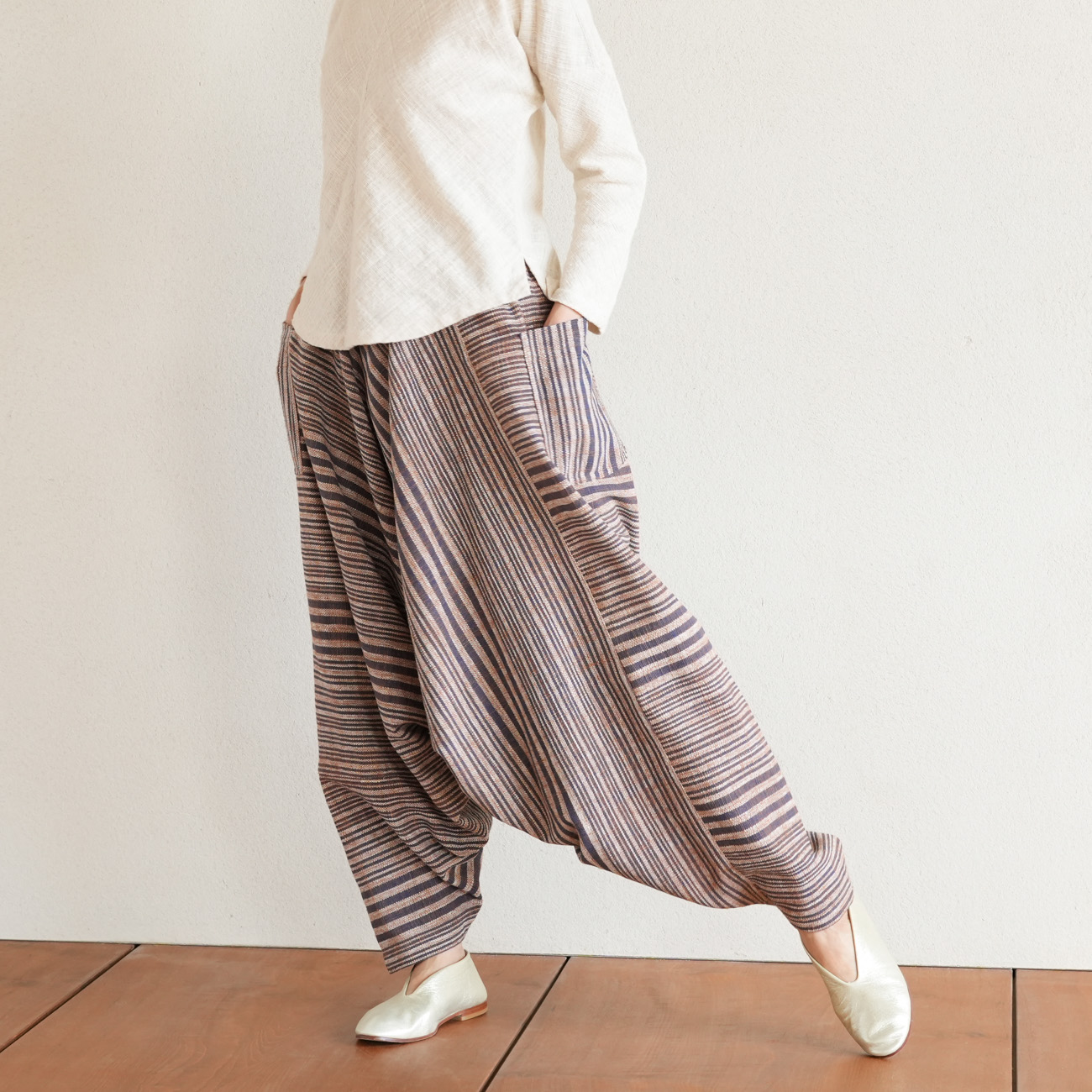 うさと ワイドパンツsize6 | 新商品 | Usaatoオンラインショップ